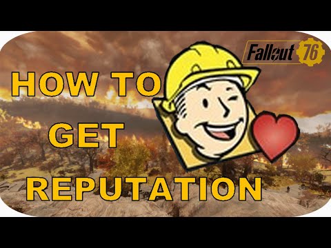 HOW TO GET REPUTATION EASY - Fallout 76 Wastelanders DLC