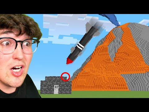 Testing Natural Disaster Hacks To See If They Work In Minecraft