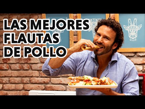 Receta: Unas Deliciosas Flautas De Pollo y De Soya