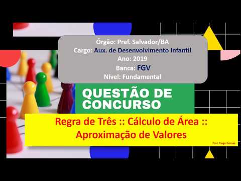 Concurso  #FGV Q23 #Pref  Salvador BA  2017 Prova de Matemática