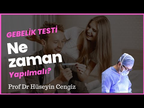 Gebelik Testi 🧪  Ne Zaman Yapılmalı❓ (Hamilelik hesaplama)