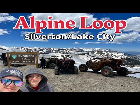 MOST EPIC VIEWS on Alpine Loop Trail Colorado | Silverton | Lake City Cinnamon Pass | Engineer Pass