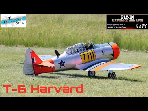 CARF Models T-6 Harvard - radial Moki 250 - SAAF colours - Dian Joubert at Warthogs Mud bath 2022.