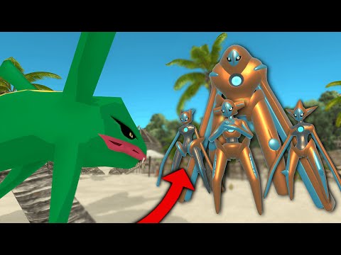 Rayquaza whenever deoxys pull up be like: