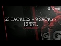 2017 - JR. Year Highlights - 53 Tackles, 9 Sacks and 12 TFL, Shawn Nielsen - Class of 2019, DT/NG - 6'3" 250