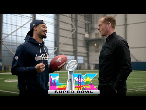 How Seahawks' Jaxon Smith-Njigba stays 'even-keeled' ahead of first SB (FULL INTERVIEW) | Super Bowl