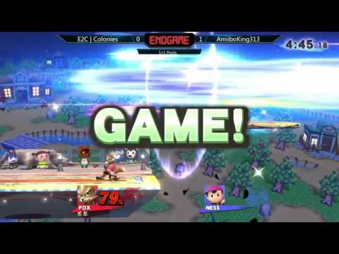 ENDGAME: 1v1 Pools – E2C l Colonies (Fox) vs. AmiiboKing313 (Ness)