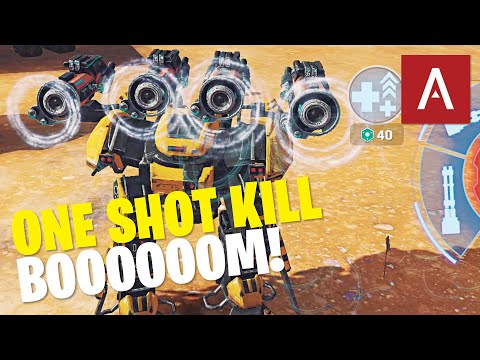 🔴 War Robots - One Shot Kill Behemoth Devastator (NEW Sound Weapon) WR Live Gameplay