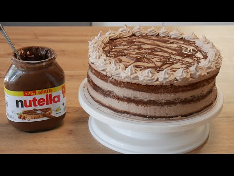 NAJBOLJA NUTELLA TORTA S MASCARPONE KREMOM!                  
