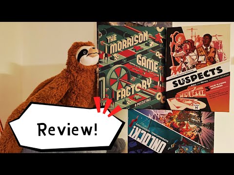 Suspects 3, Unlock! Supernatural Adventures and The Morrison Game Factory Review