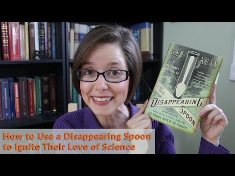 How to use a spoon to ignite their love of science {Disappearing Spoon Sam Kean Review}
