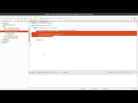 Laboratório – 06 – Implementando um MapperConverter
