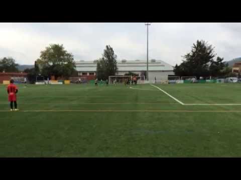 PARTIDO BEGUES-ESCOLA GAVA FC. Asistencia gol Nico para el 2 a 1