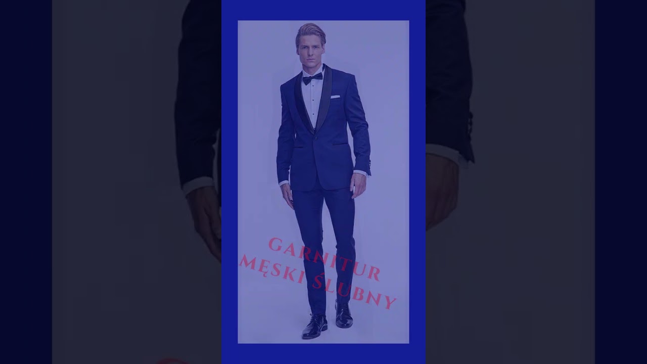 garnitur ślubny męski na miarę ślub wesele smoking #shorts