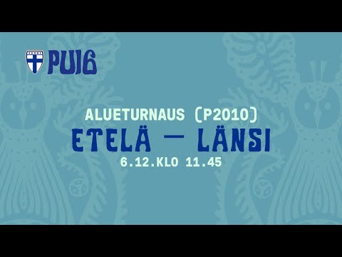 Alueturnaus (P2010) | Etelä – Länsi | 6.12. 11.45