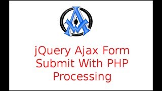 jQuery Ajax Form Submit With PHP Processing