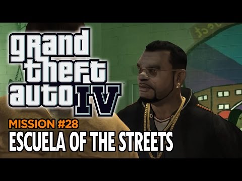 GTA 4 - Mission #28 - Escuela of the Streets (1080p, 60 FPS)