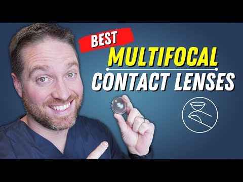 Melhores lentes de contato multifocais para presbiopia 2023