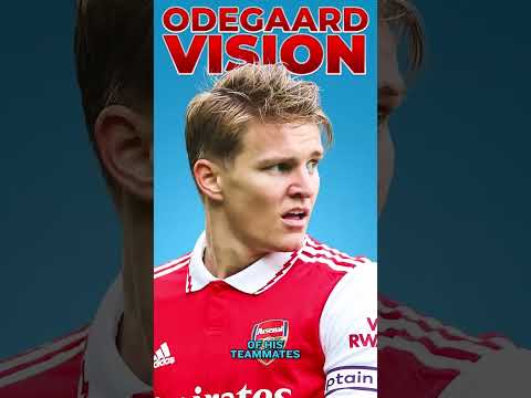 Martin Odegaard's Secret - He Scans The Pitch 500 Times A Match!