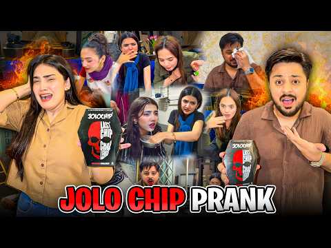 JOLO CHIP PRANK ON SISTERS GONE WRONG 💀🔥 | Sab Ki Buri Halat Hogai 🥵 | Zainab Rony Lag Gai 😭