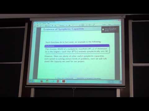 2015 REU Presentation - Obstructions to Symplectic Embeddings