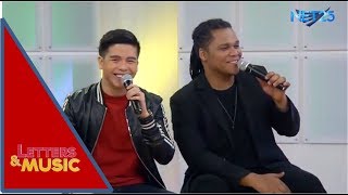 Anthony Rosaldo "Larawan Mo" & Garrett Bolden "Lilipad Na" promotes (NET25 LETTERS AND MUSIC)