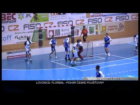 LOVOSICE: Florbalový Pohár České pojišťovny (TV Litoměřicka)