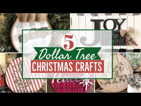 WOW! CHRISTMAS DIYS from DOLLAR TREE!!!! Video