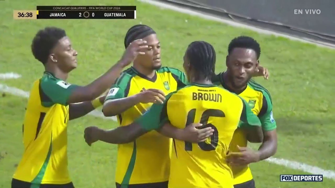😯💥 PENAL FALLADO, GOL DE REMATE Warner Brown | Jamaica 2-0 Guatemala | Eliminatorias CONCACAF