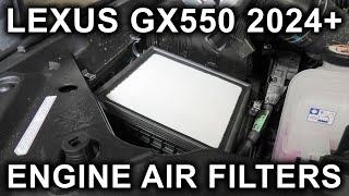 Lexus GX550 (2024-2025): Engine Air Filters Change.