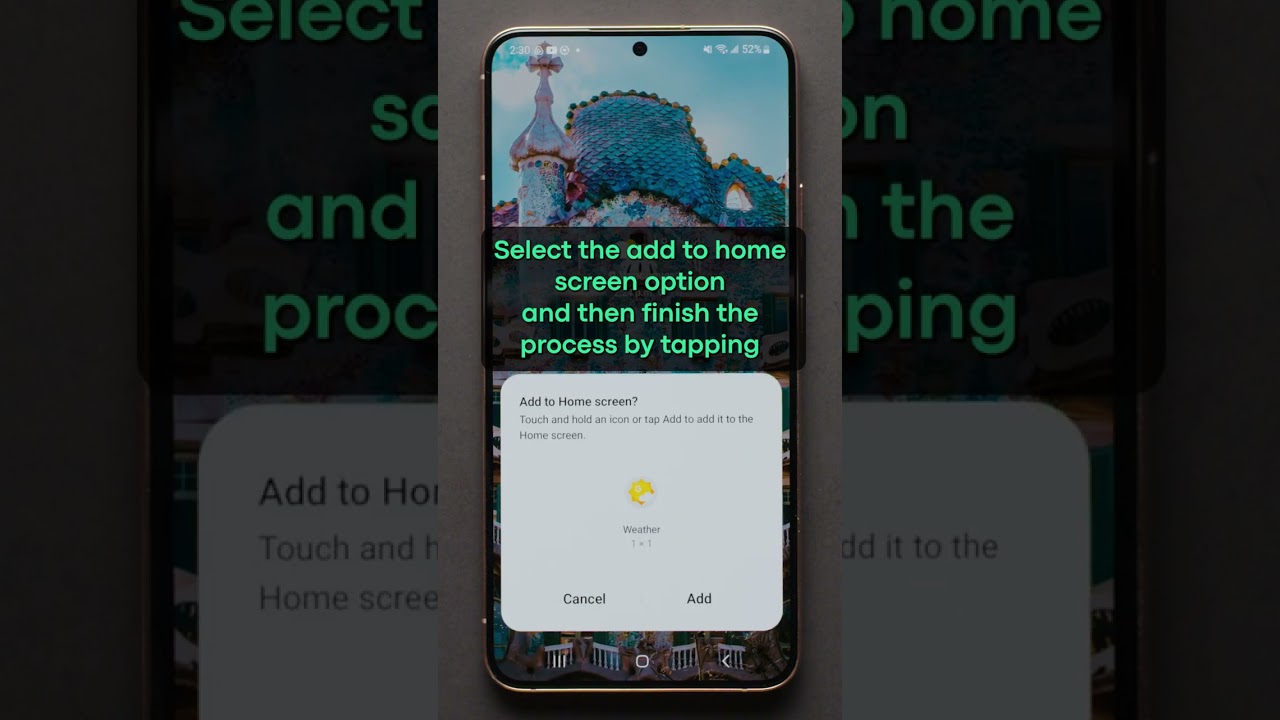 How to get the Google weather app on your phone