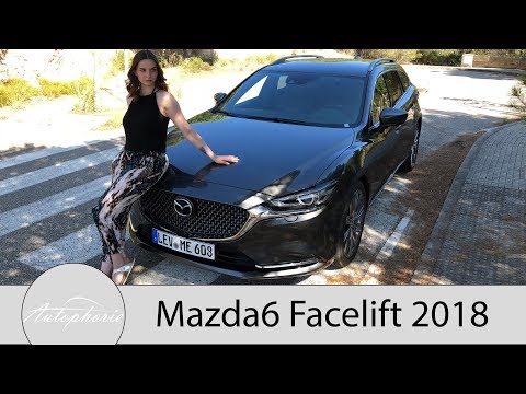 2018 Mazda6 Estate Skyactiv-G 165 Sports-Line (incl. Plus Package) Driving Report - Autophorie