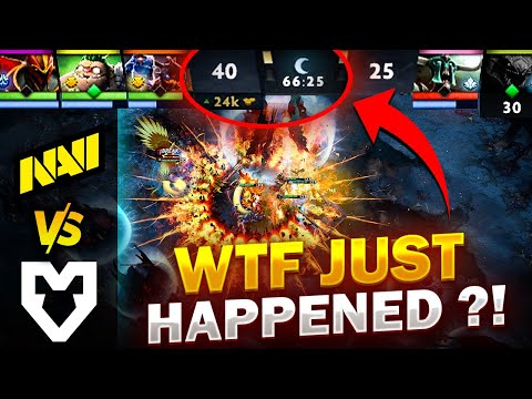 WTF JUST HAPPENED?! NAVI vs MOUZ - WHAT A GAME !!  PGL Wallachia Season 6 - Dota 2