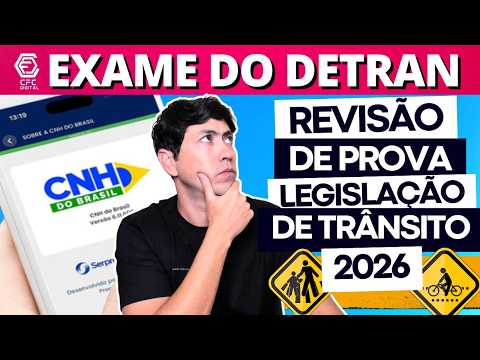 Official Brazilian Driver's License Exam 2026 - Commented Questions - DDO DDETRAN 2026 Theoretica...