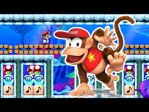 Super Mario Maker 2 🔧 Tones and I - Dance Monkey