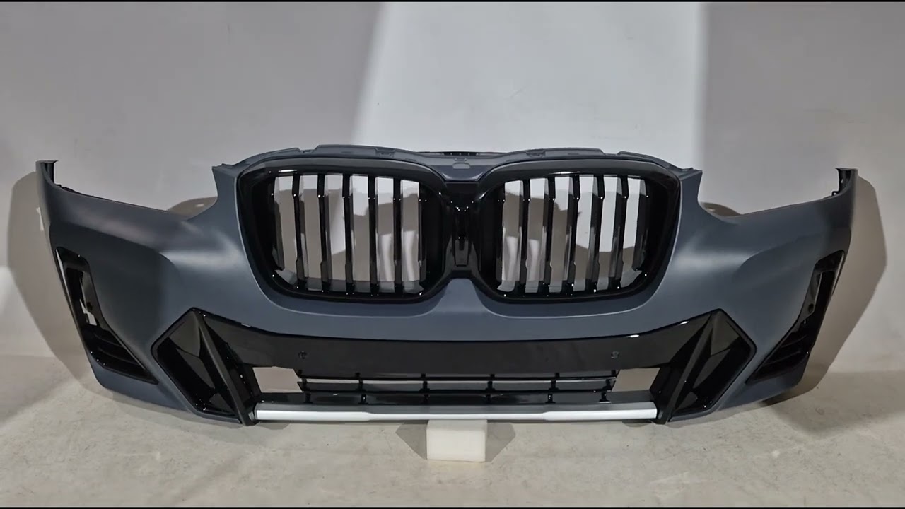 BMW X3 G01 2018- рр. Передній бампер M-Sport (2022-2024) Video 1