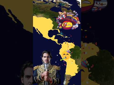 BOLIVAR'S DREAM #countryballs #history #curiosities #war #colombia