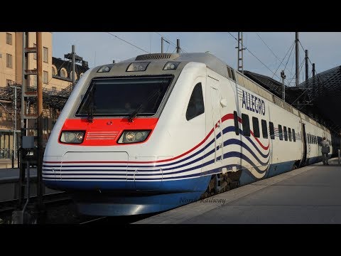 [Pendolino] Allegro High Speed Train Sm6 For St. Petersburg , Russia | Helsinki , Finland