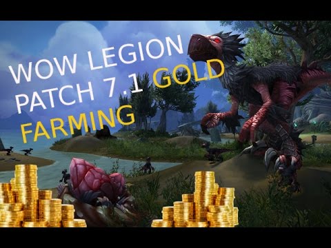 WoW Legion Patch 7.1 Gold Farming (Skinning)