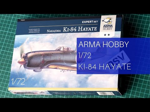 Arma Hobby 1/72 Nakajima Ki-84 Hayate (70051) Review