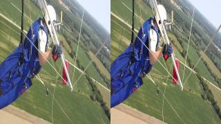 preview picture of video 'Hang Gliding in 3d First Run'