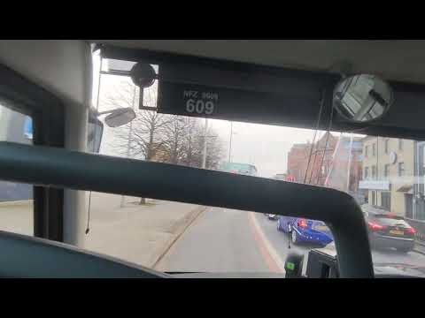 Ride Onboard Scania Irizar I4 (609) on Route 10a