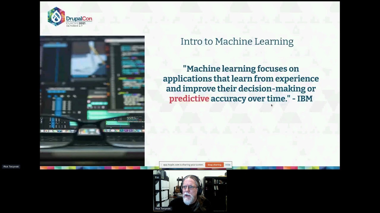 MAKERS & BUILDERS - Machine Learning in Drupal with Tensorflowjs