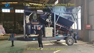 YHZM type portable concrete mixing station with drum mixer mobile concrete plant for sale - Image 9 | Machineryline SL New YHZM type portable concrete mixing station with drum mixer mobile concrete plant | Image 9 - Machineryline