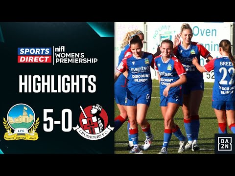 Eve Reilly scores THREE! | Linfield Women 5-0 Crusaders Strikers | #sportsdirectprem
