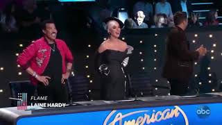 Laine Hardy Sings “Flame”