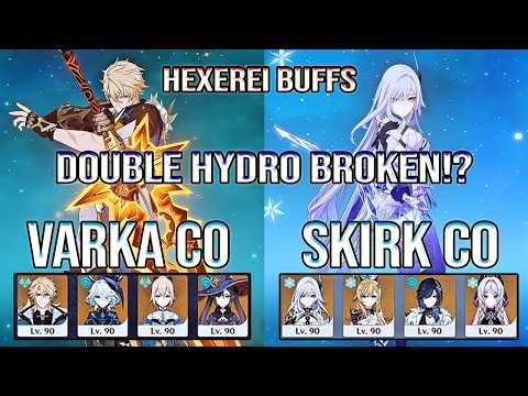 🔥 [Hexerei Buffs] Varka Double Hydro & Skirk OBLITERATE Spiral Abyss 12?! | Genshin Impact