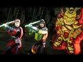 MK11 All Characters Hitting The Shao Kahn Piñata Jade FRIENDSHIP