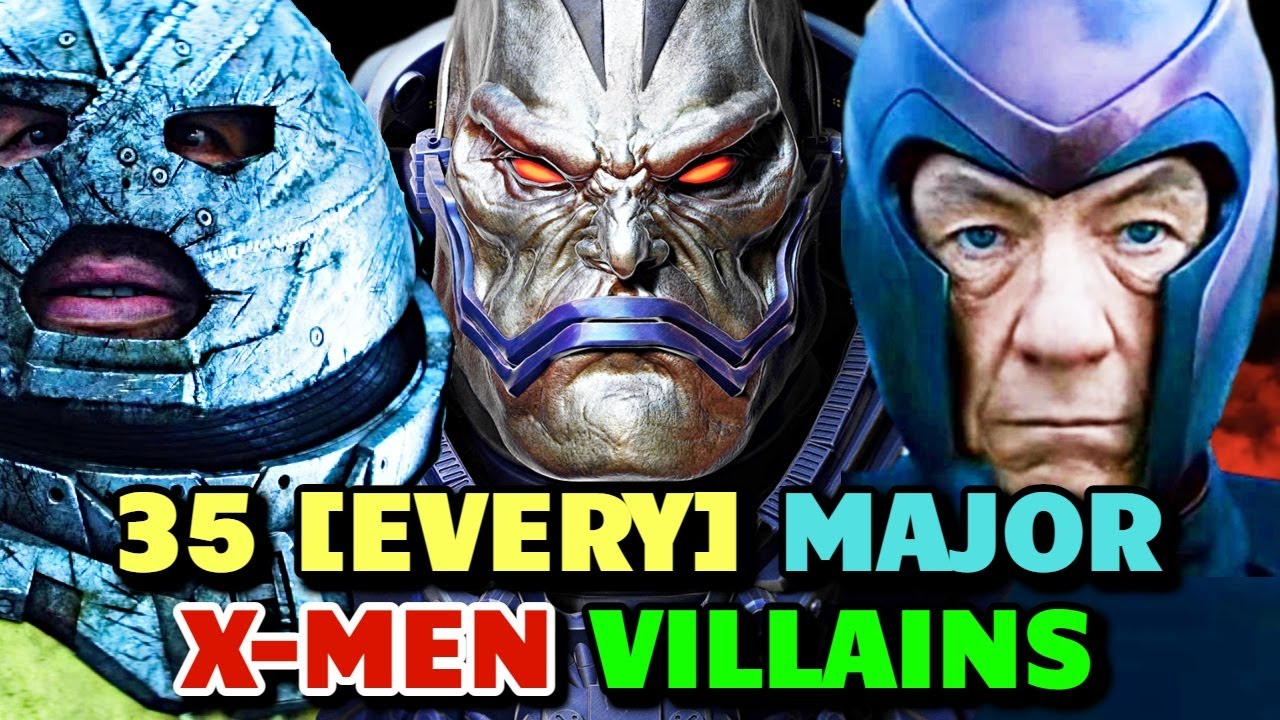 35 Disturbing And Terrifying Major X-Men Villains - Explored