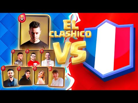SPAIN VS FRANCE in Clash Royale - TheGrefg